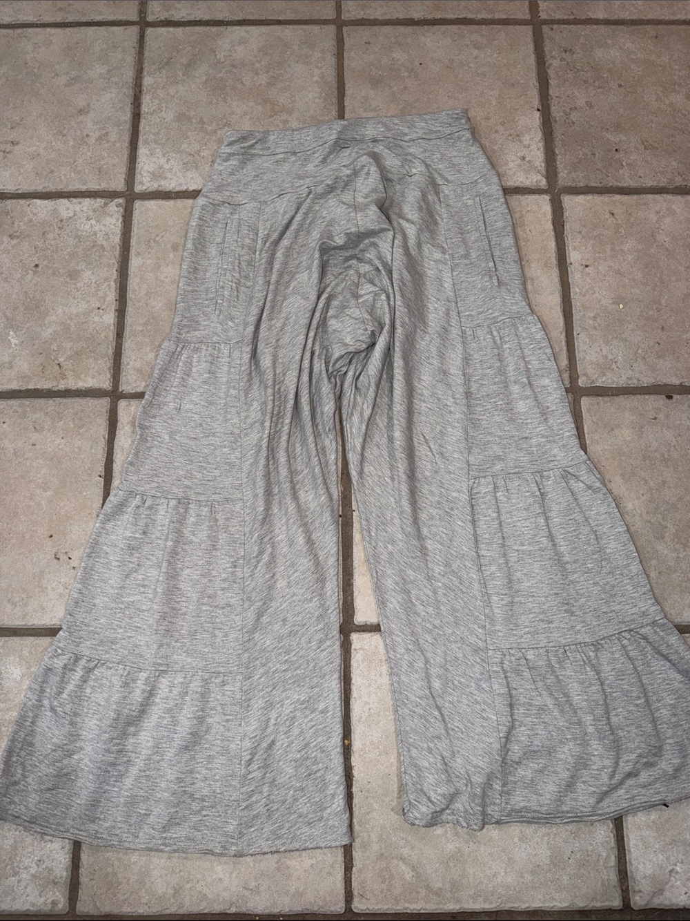 FP Movement by Free People Light Gray Wide Leg Harem Pants - Picture 2 of 5